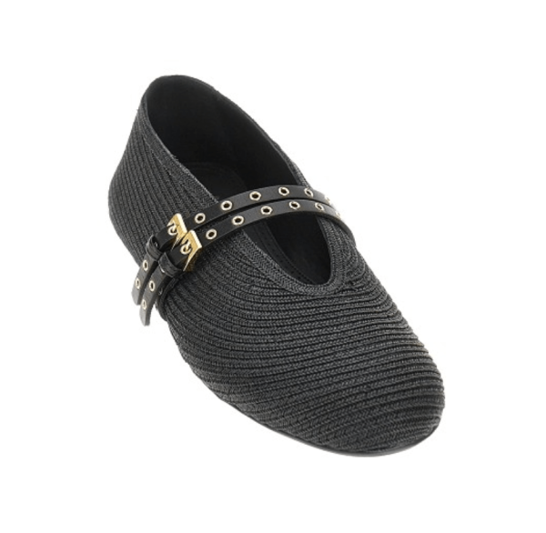 Ballerine Flat in paglia