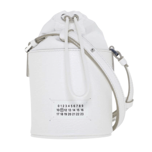 Maison Margiela 5AC Micro Bucket Bag White
