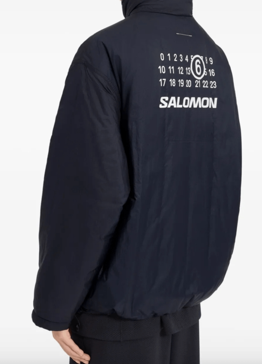 MM6 x Salomon insulated half zip pullover