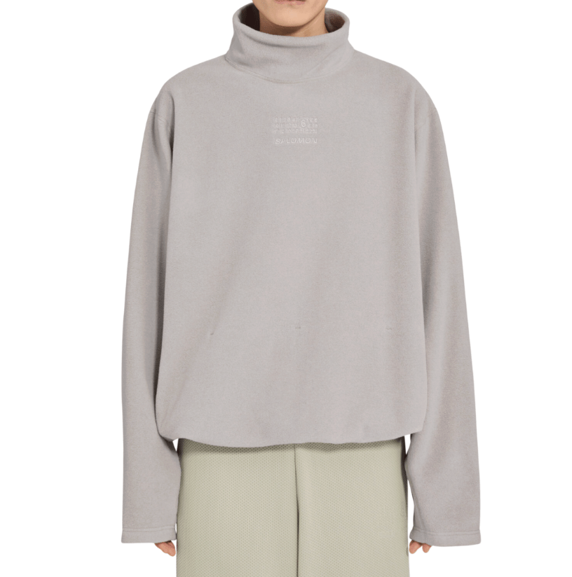 MM6 x Salomon technical fleece Oatmeal 