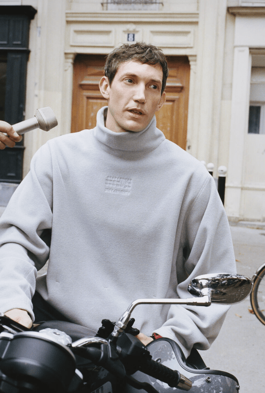 MM6 x Salomon technical fleece Oatmeal 