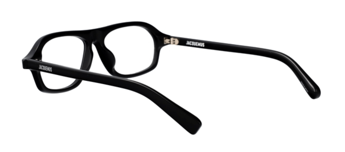JACQUEMUS JAC 127 C1 OPT BECANE BLACK SILVER