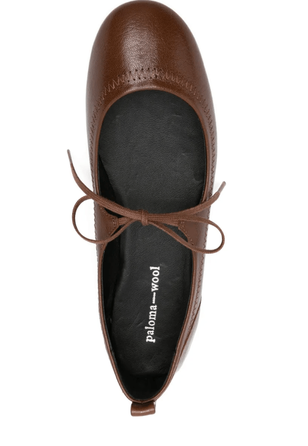 Paloma Wool Zora Ballet Flats Brown 