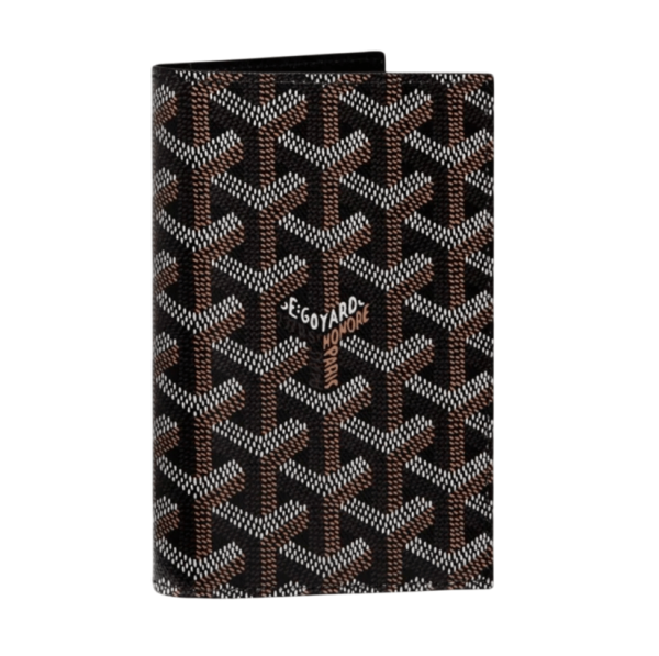 Goyard Grenelle Passport Cover Black