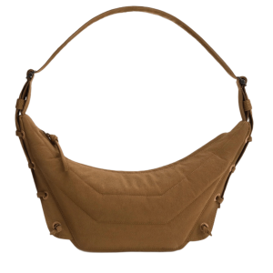 Lemaire WR Repellent Nylon Canvas Small Soft Game Bag Tan