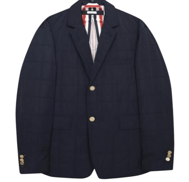 Thom Browne]센터백 스트라이프 다운필드 자켓 (MJD080X 07259 ..