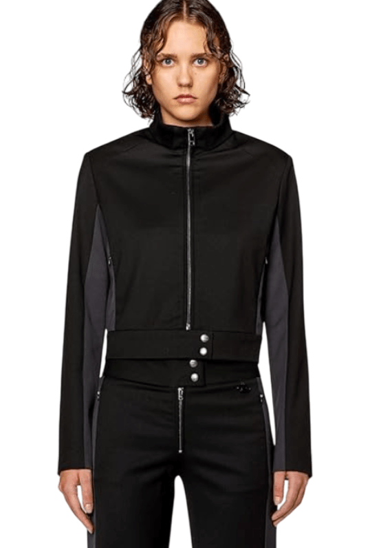 DIESEL G GAURI High-Neck Zip-Up Jacket