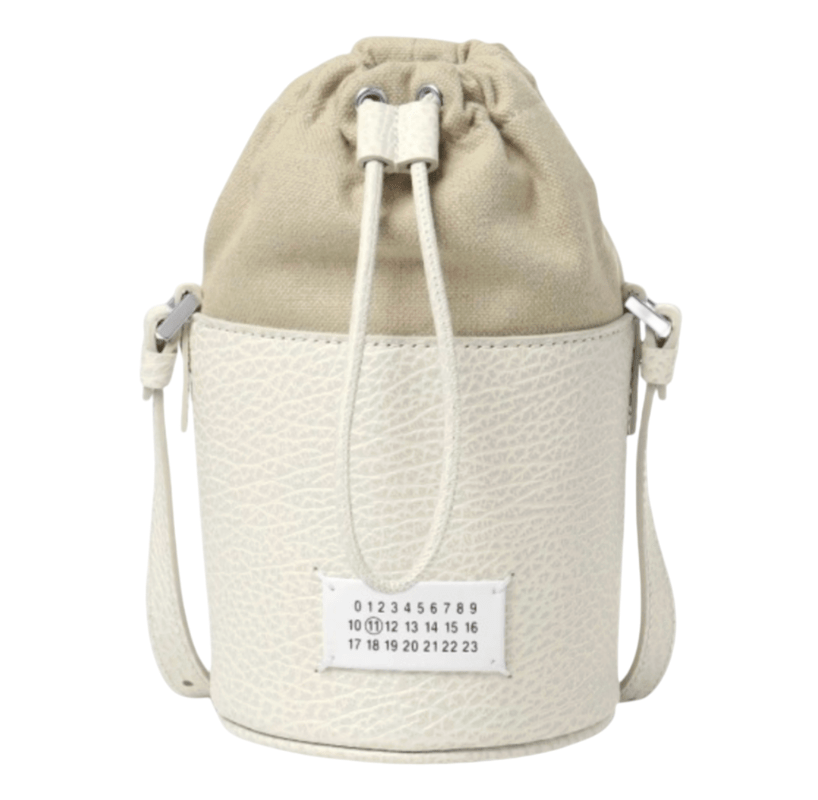 Maison Margiela 5AC Mini Bucket Bag Ivory