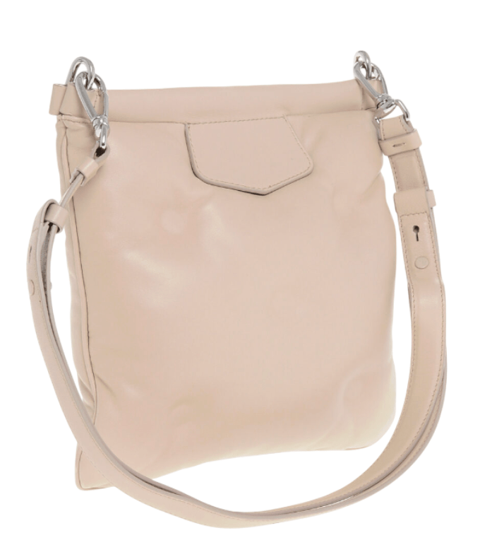 Maison Margiela Glam Slam Flat Pocket Bag Almond
