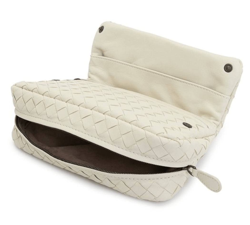 Bottega Veneta Messenger Bag Ivory