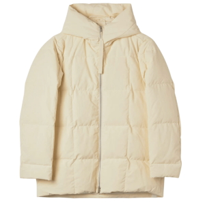 Jil Sander Light Beige Feather Down Jacket