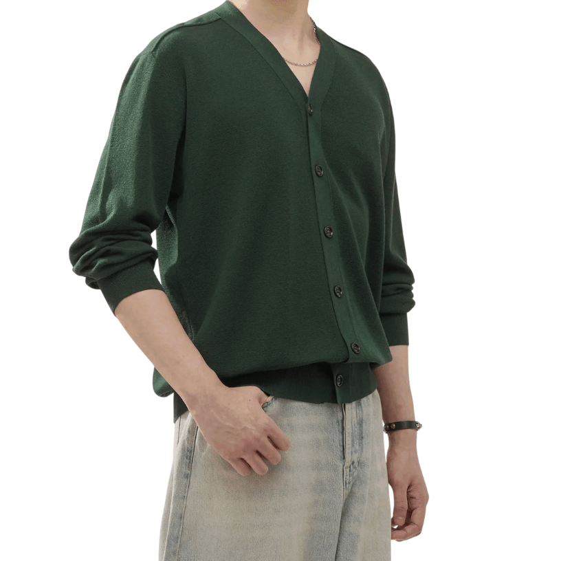 Burberry Wool Cardigan Ivy