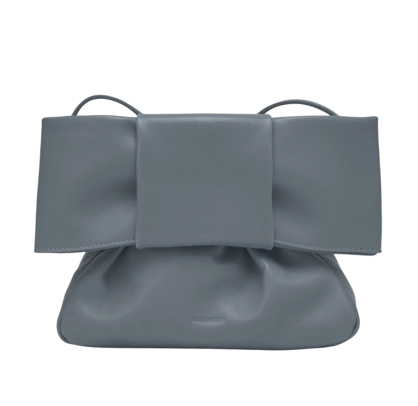 Jil Sander Bow shoulder bag dusty blue