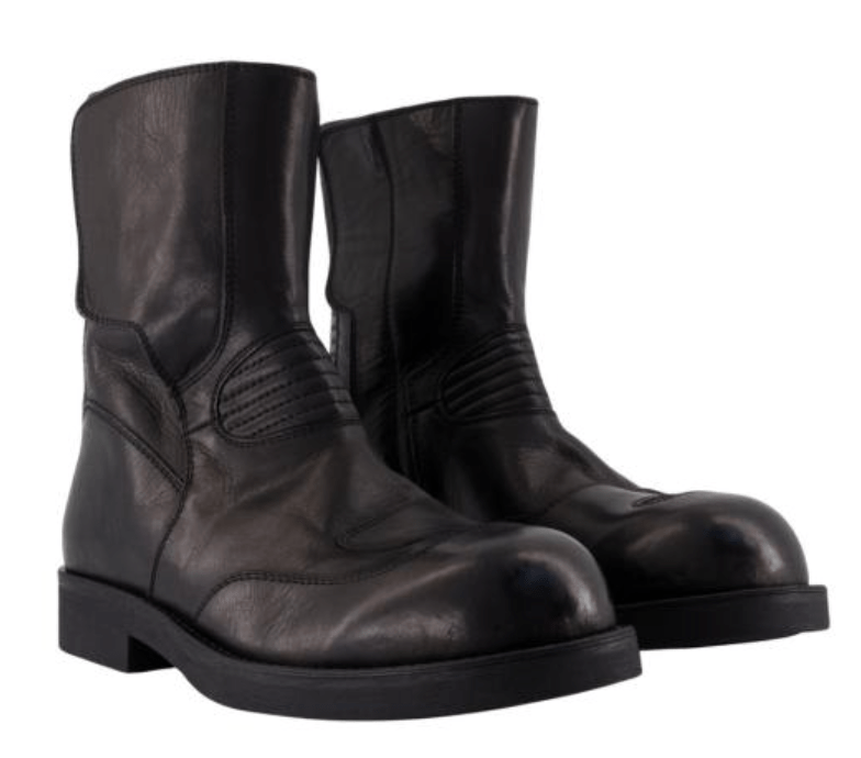 MM6 Maison Margiela Black Ankle Boots