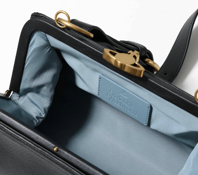 Vivienne Westwood Ascot Frame Bag Black