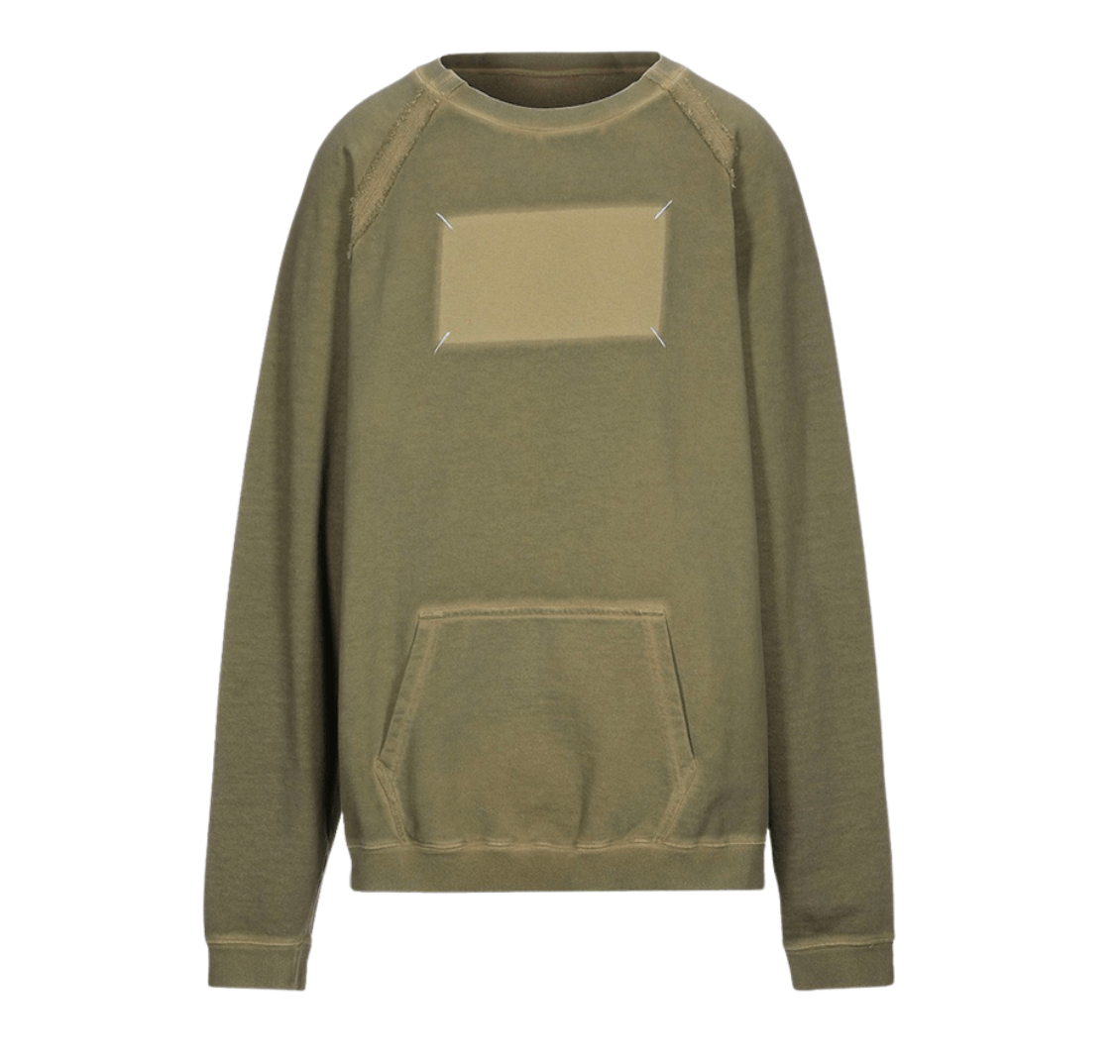 Maison Margiela Over Stitch Sweatshirt Khaki