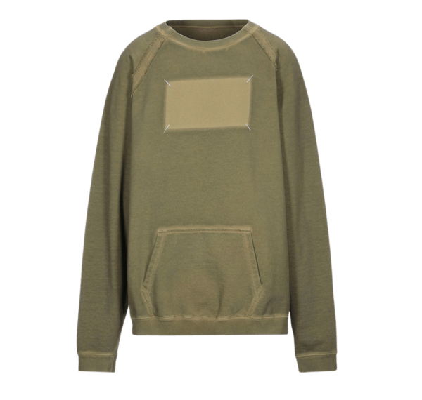 Maison Margiela Over Stitch Sweatshirt Khaki