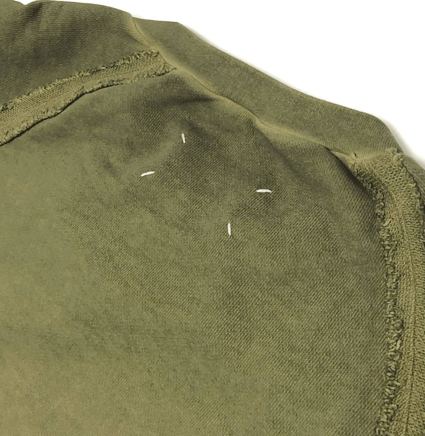 Maison Margiela Over Stitch Sweatshirt Khaki