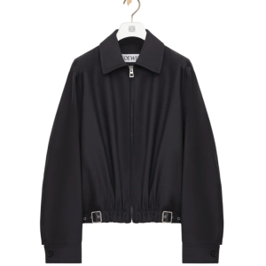 LOEWE Belted Zip Jacket Black 