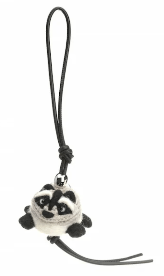 Loewe Donna Charm racoon in lana