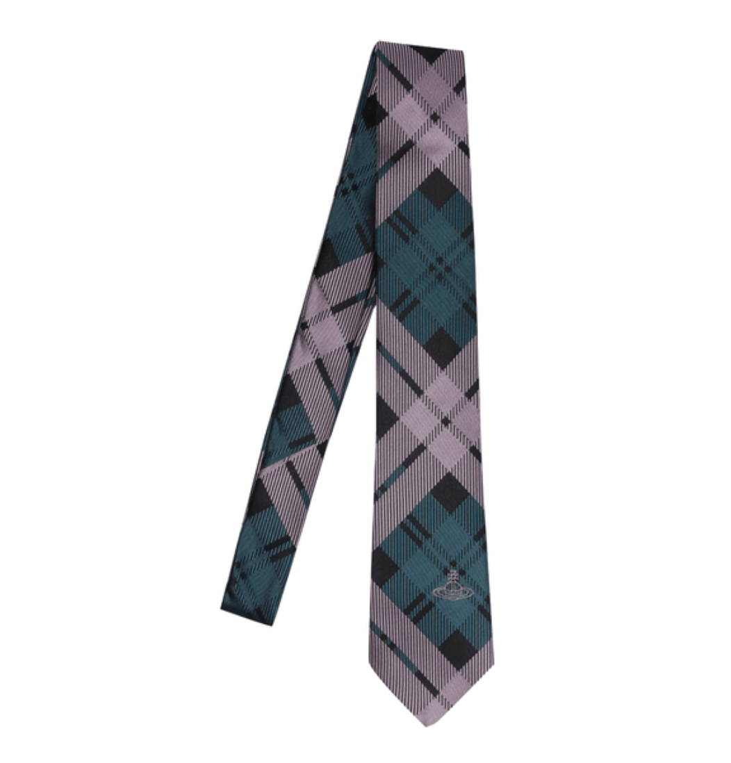 Vivienne Westwood Moonshine Tartan Tie 