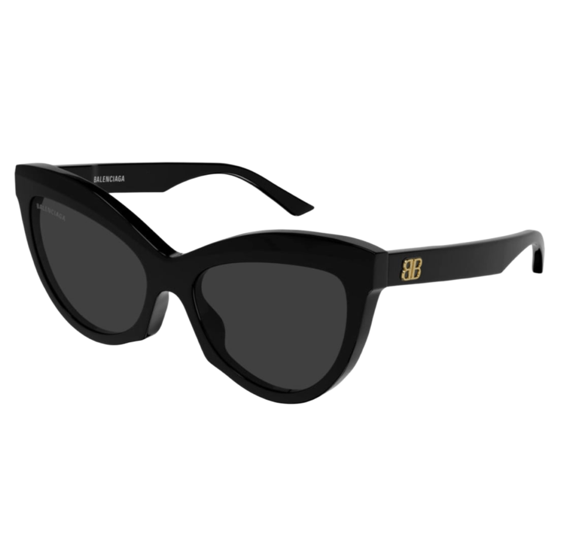 (W) Balenciaga Cat Eye Sunglasses Black