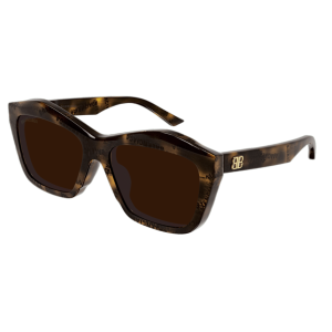 Balenciaga Power Sunglasses Brown Havana