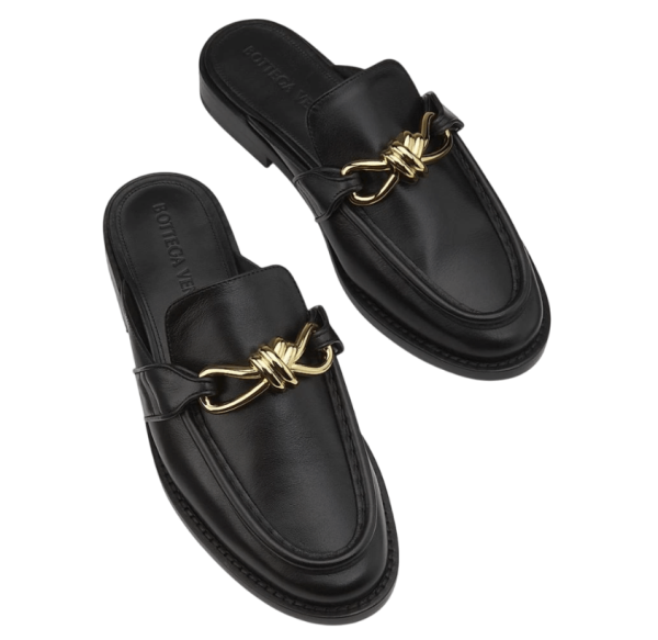 Bottega Veneta Leather Mules 