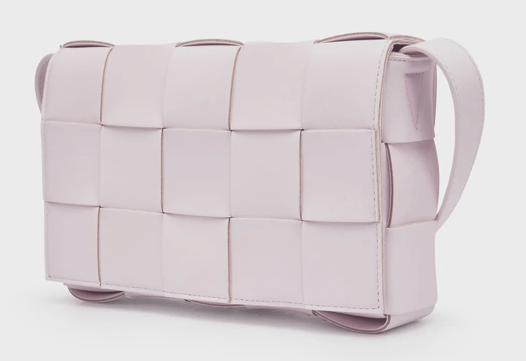 Bottega Veneta Lambskin Leather Cassette Bliss Washed