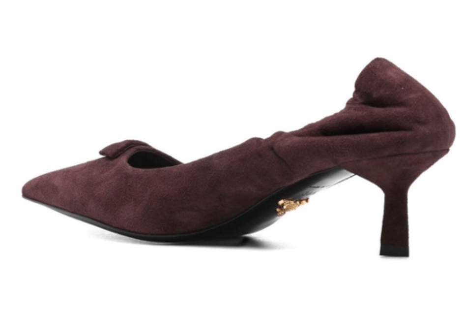 Prada pointed-toe kitten-heel Pumps 