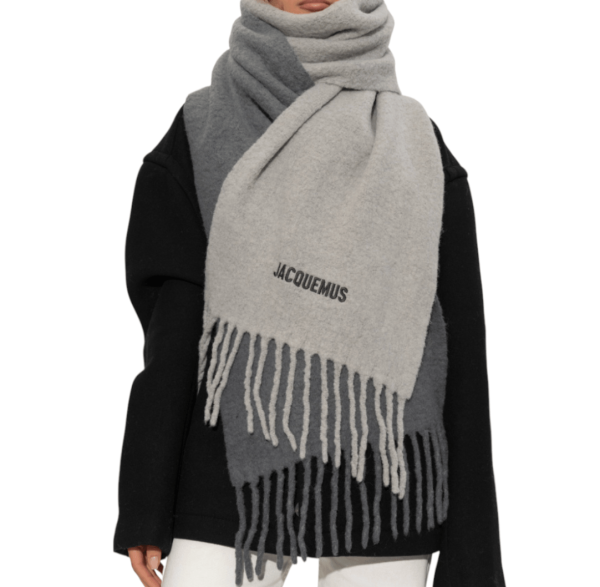  Jacquemus Wool scarf grey