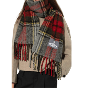 Multicolour Scarf with fringes Vivienne Westwood