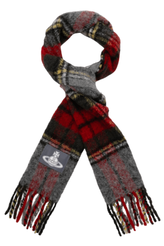 Multicolour Scarf with fringes Vivienne Westwood