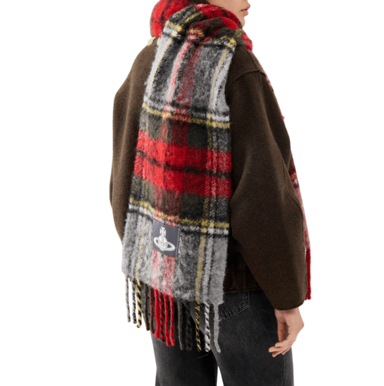 Multicolour Scarf with fringes Vivienne Westwood