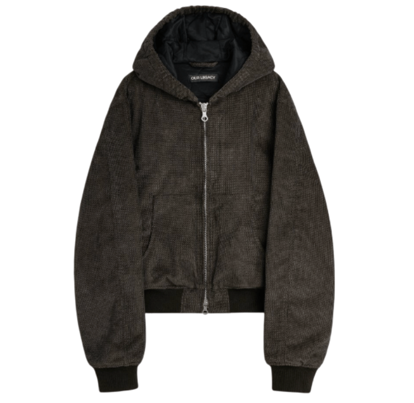 BANK JACKET Dark Brown Twill Cord 