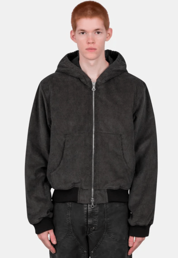 BANK JACKET Dark Brown Twill Cord 