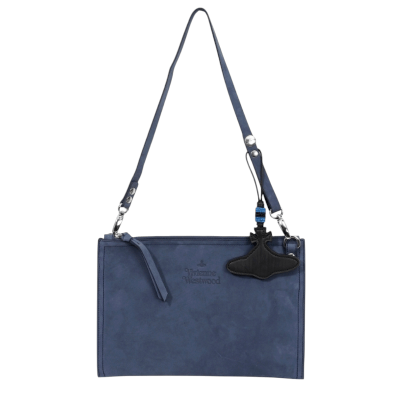 Vivienne Westwood Blue Shoulder bag with logo 