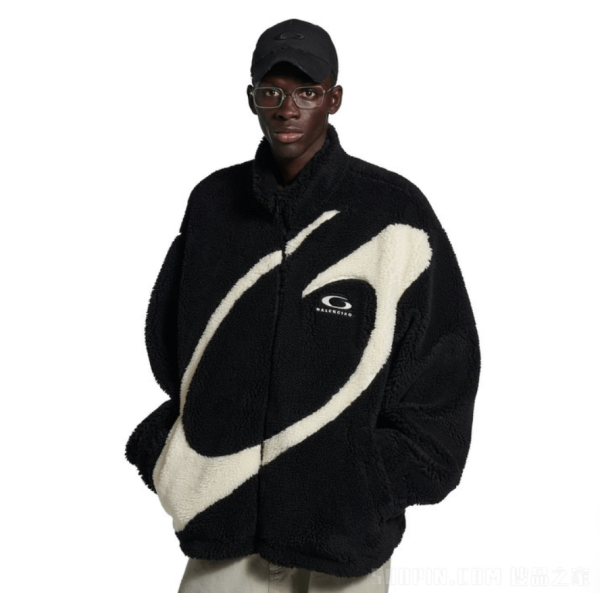 Black Fleece sweatshirt with logo Balenciaga