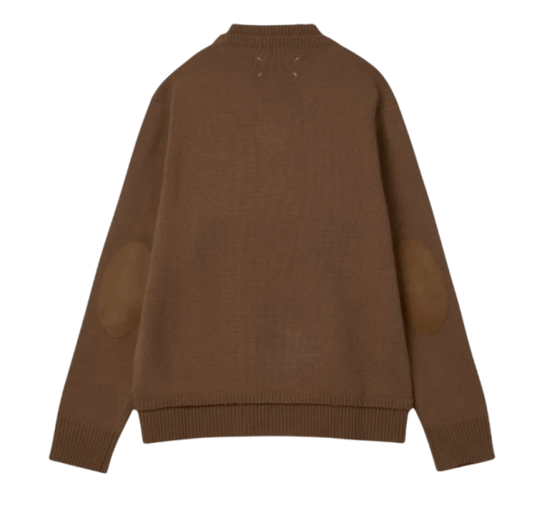 Maison Margiela Camel v-neck sweater