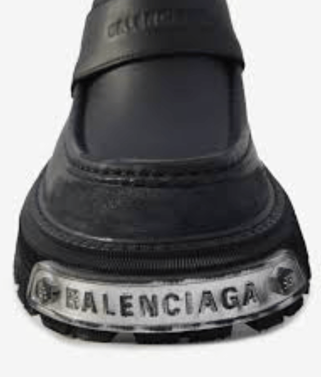 Tractor Loafer in Black