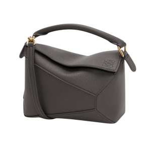 Loewe Mini Puzzle Bag In Soft Grained Calfskin