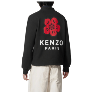 GATS Bokeh Flower Cardigan - Black 