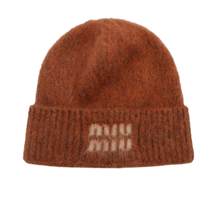 Mohair-blend beanie