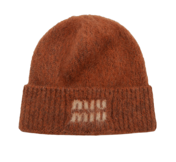 Mohair-blend beanie