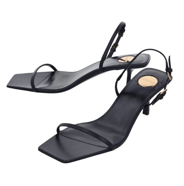 Saint Laurent Heeled sandals Jaspe