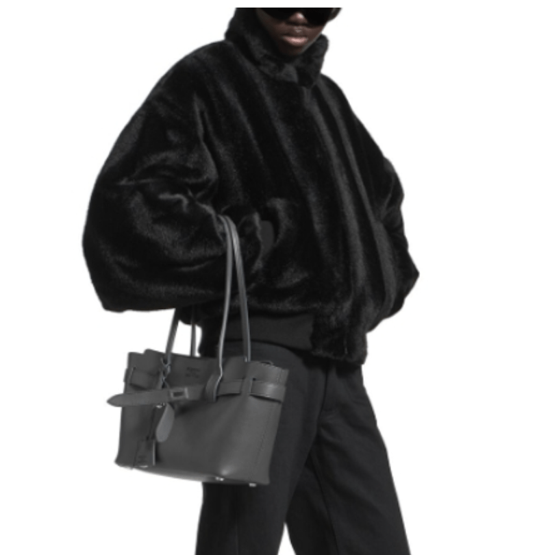 Bel Air Tote Bag Small in Grey