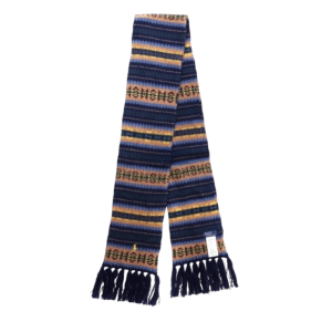 Fair Isle Wool-Blend Scarf 