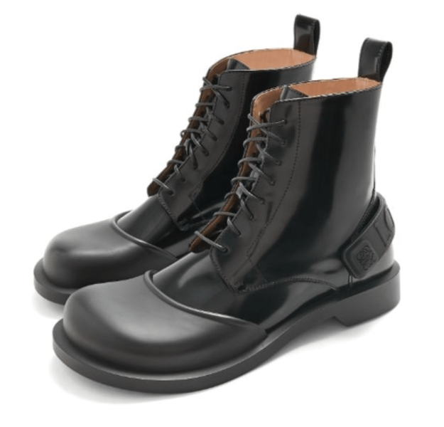 Loewe Campo Ankle Boots Black