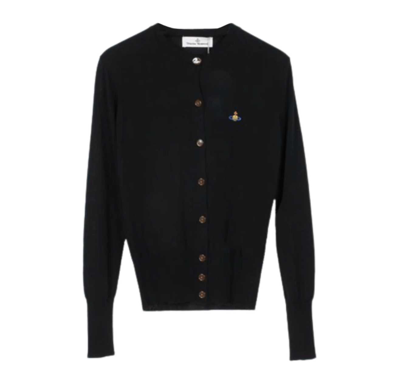 Vivienne Westwood Orb Logo Cardigan Black