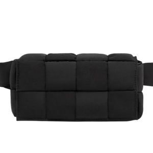 Bottega Veneta Mini Padded Tech Belt Cassette Black